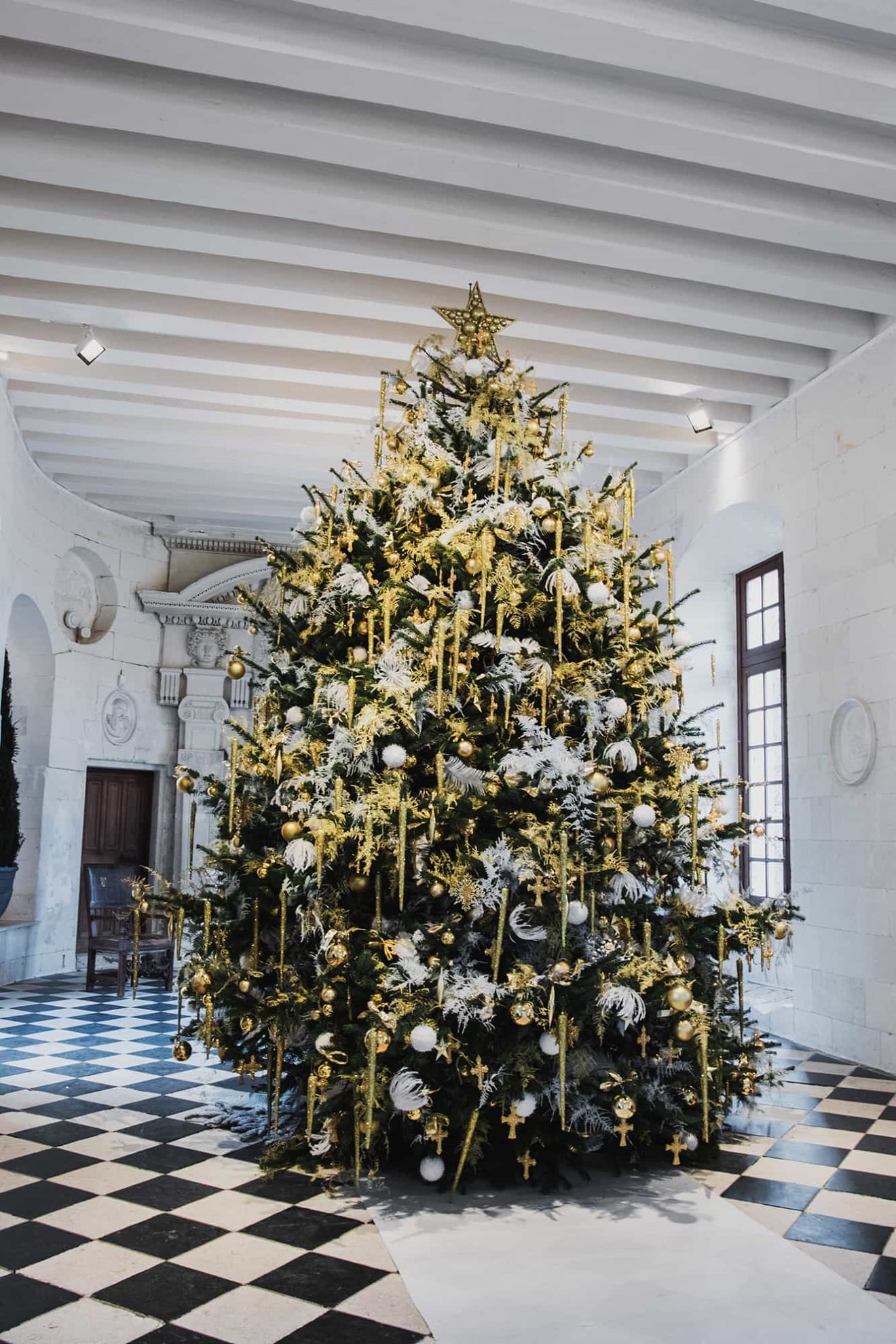 Noël au château de Chenonceau, les fleurs à l'honneur Val de Loire