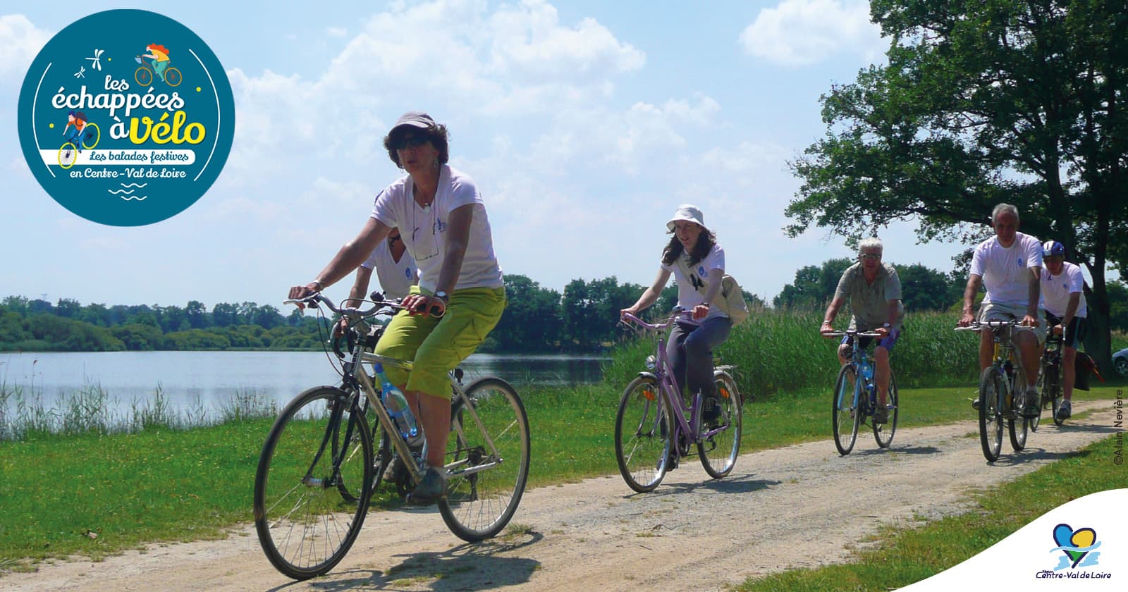 Échappées à vélo Centre-Val de Loire © Alain Nevière Région Centre-Val de Loire