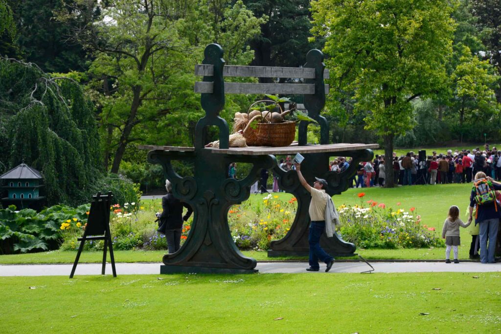 Jardin des plantes œuvres de Claude Ponti