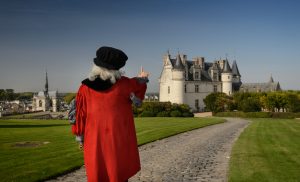 Visite Léonard à Amboise © L. de Serres