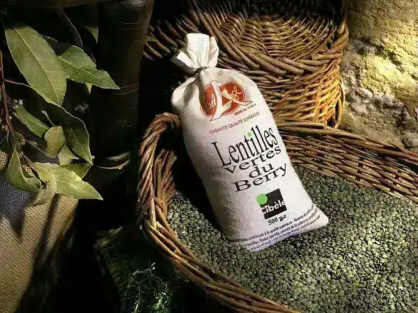 lentilles vertes du berry label rouge