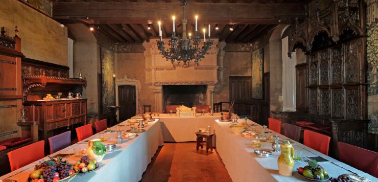 Château de Langeais Salle du banquet