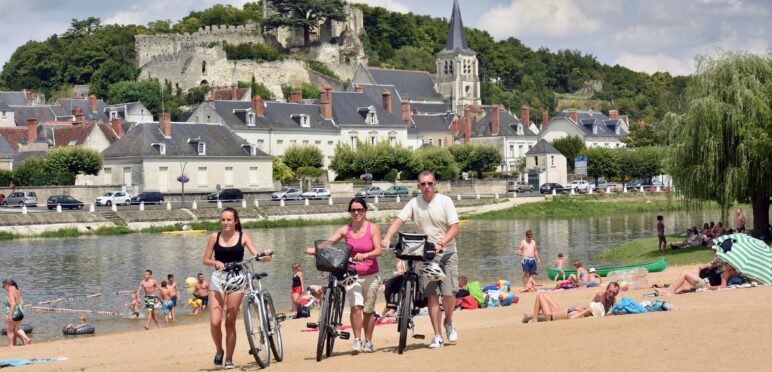 Montrichard, Itinérance à vélo dans la région Centre, dep41, Comité Régional du Tourisme Centre-Val de Loire, France