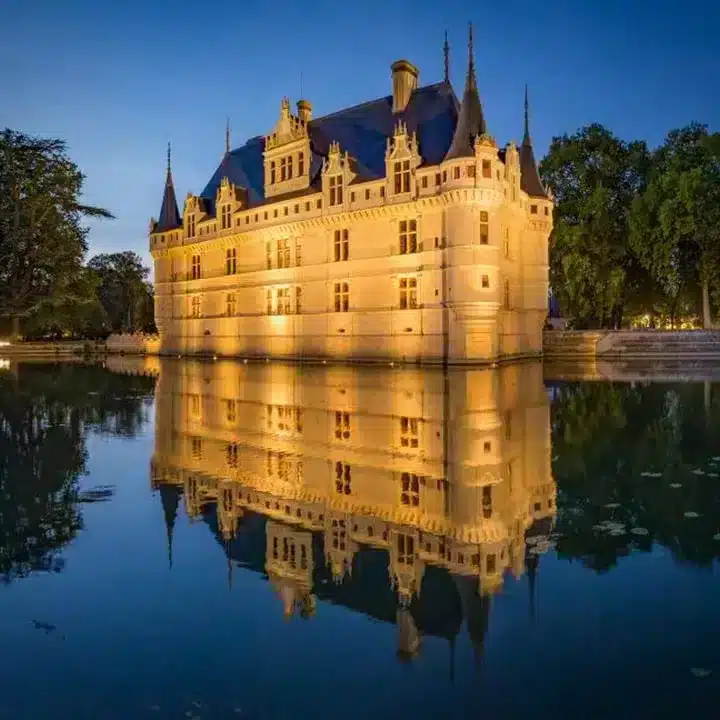 Château d'Azay le Rideau en Indre et Loire