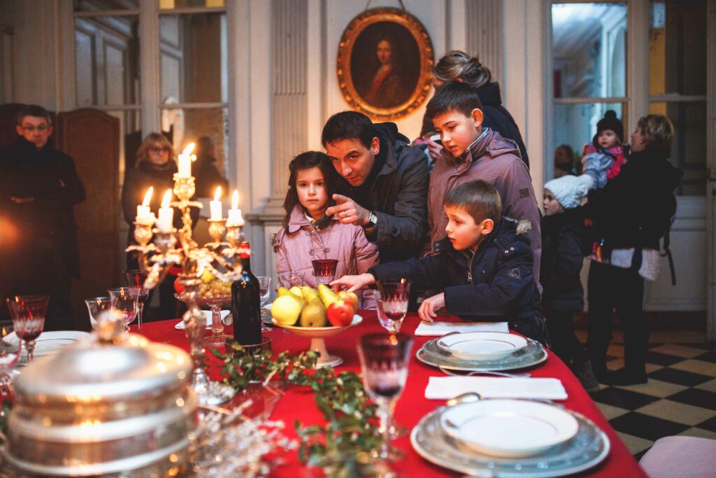 Chateau de la ferte-saint-aubin noel en famille