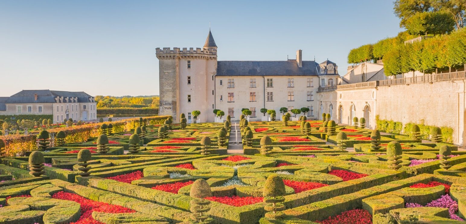 jardin des croix au château de Villandry