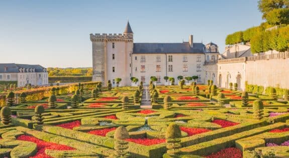 jardin des croix au château de Villandry