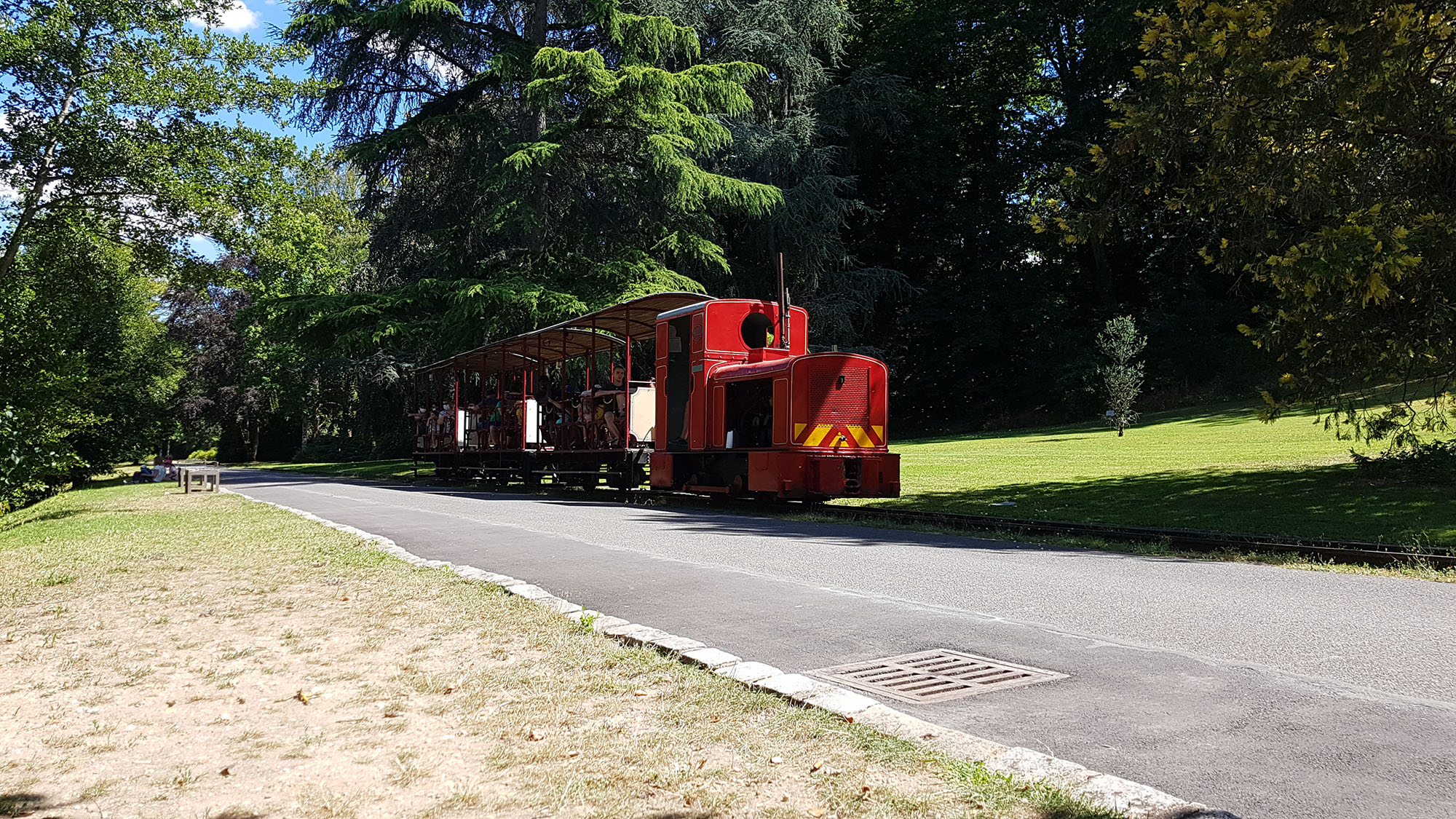 Petit train parc floral orleans