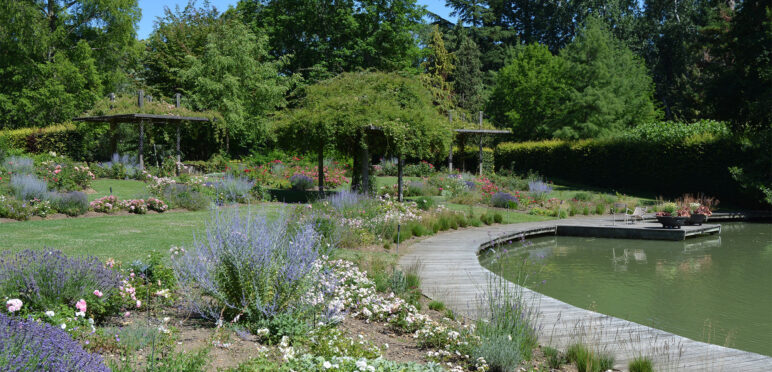 Parc Floral de la Source Orléans route de la rose loiret