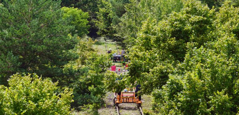 Cyclo rail de chateau la valliere