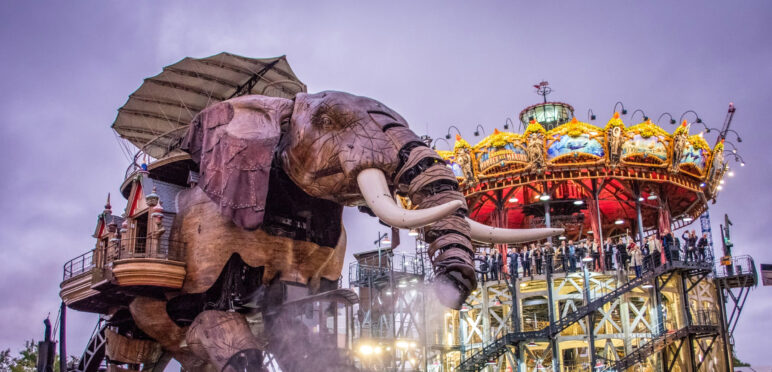 Elephant Machines de l'Ile Nantes