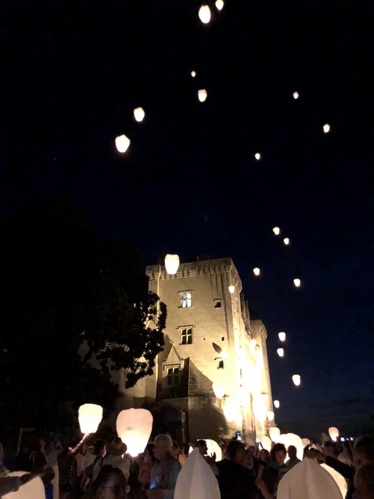 Lanternes Château de Montsoreau