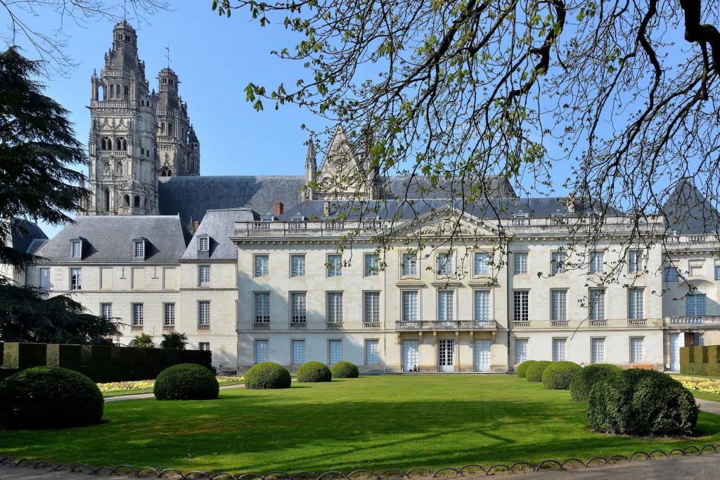 jardin du musée des beaux arts de tours © patrick