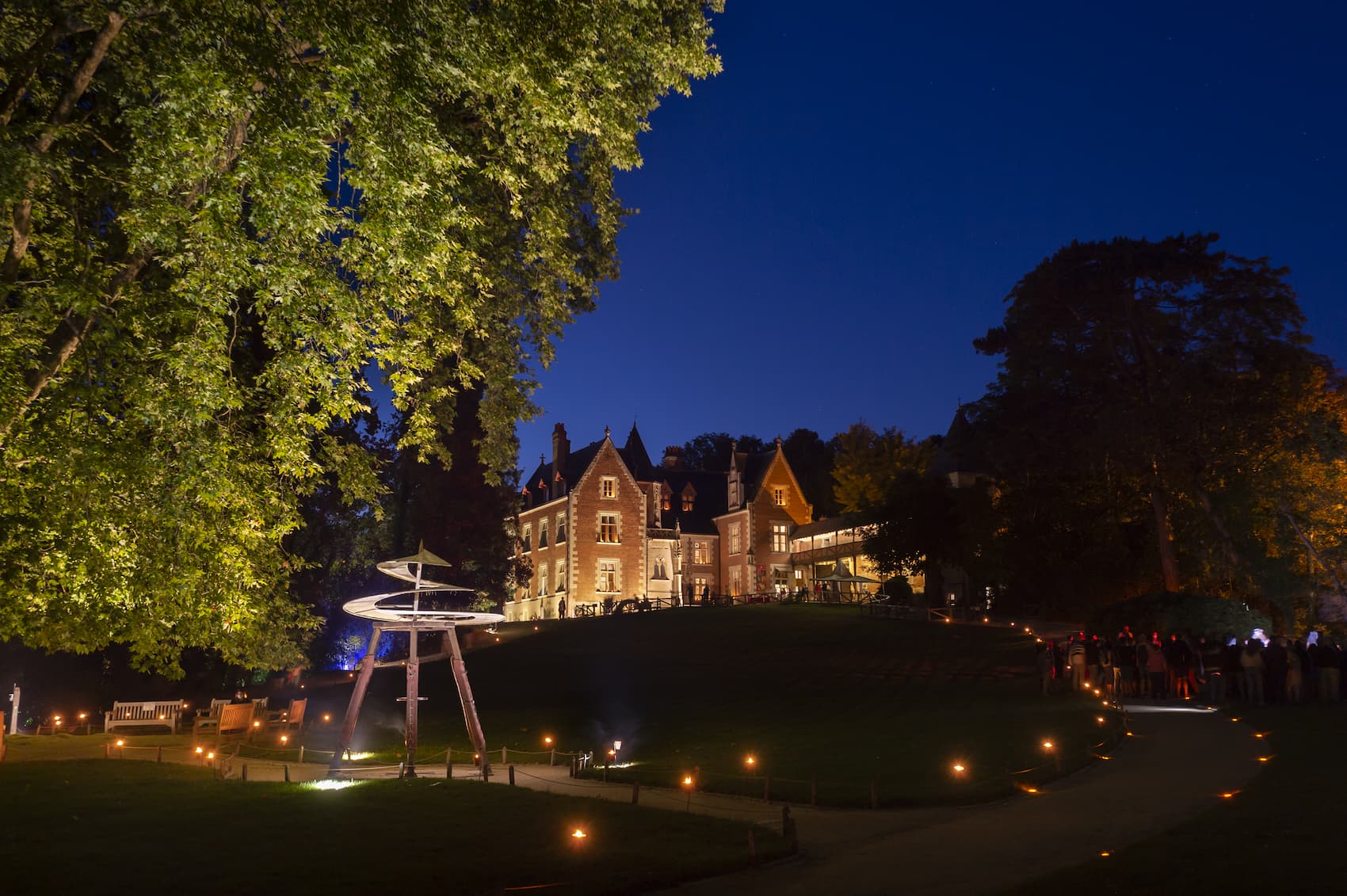 Flâneries Nocturnes Clos Lucé