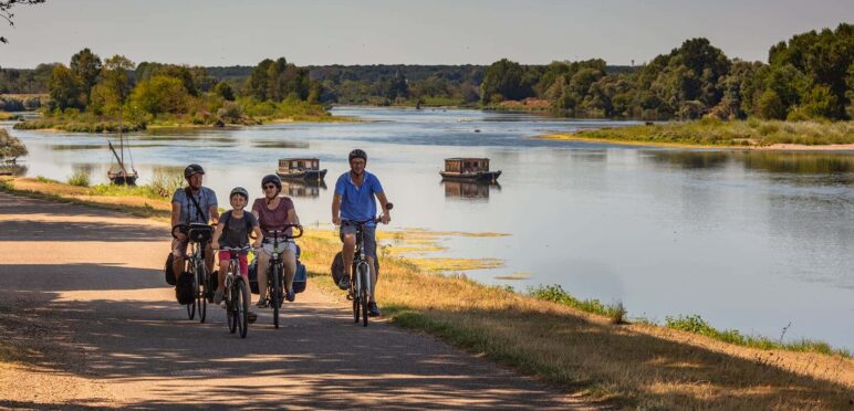 Loire à vélo Saint-Dyé-sur-Loire © David Darrault - CRT Centre-Val de Loire