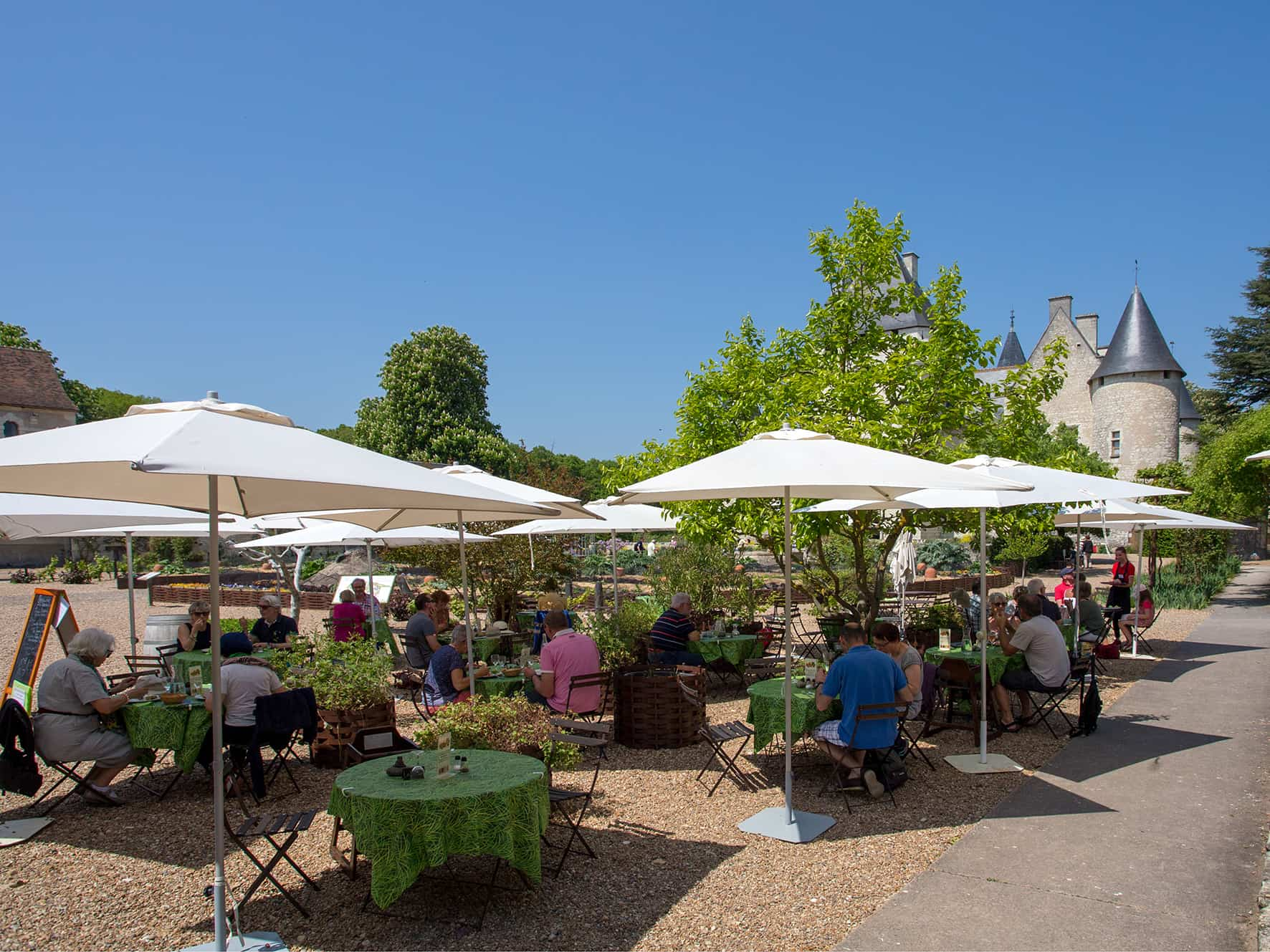 Restaurant la Table des Fées du château du Rivau