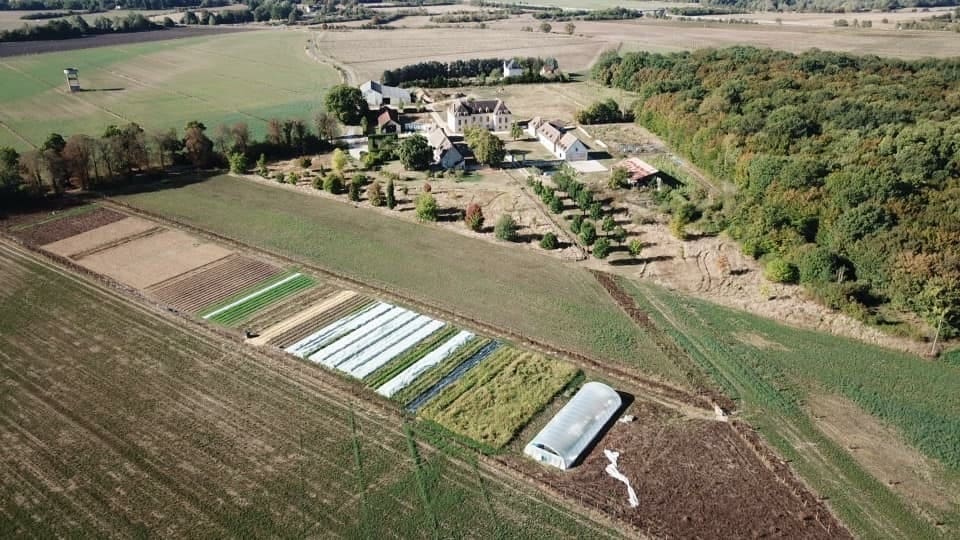 Vue aérienne de ChateauFer