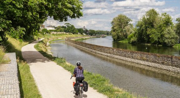 Combleux à vélo