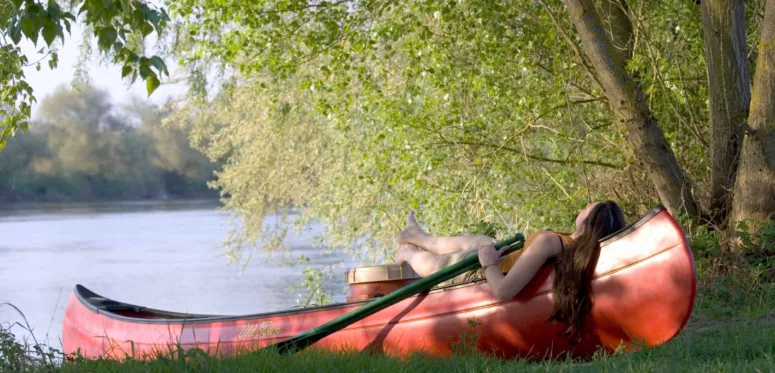 canoë sur le loir