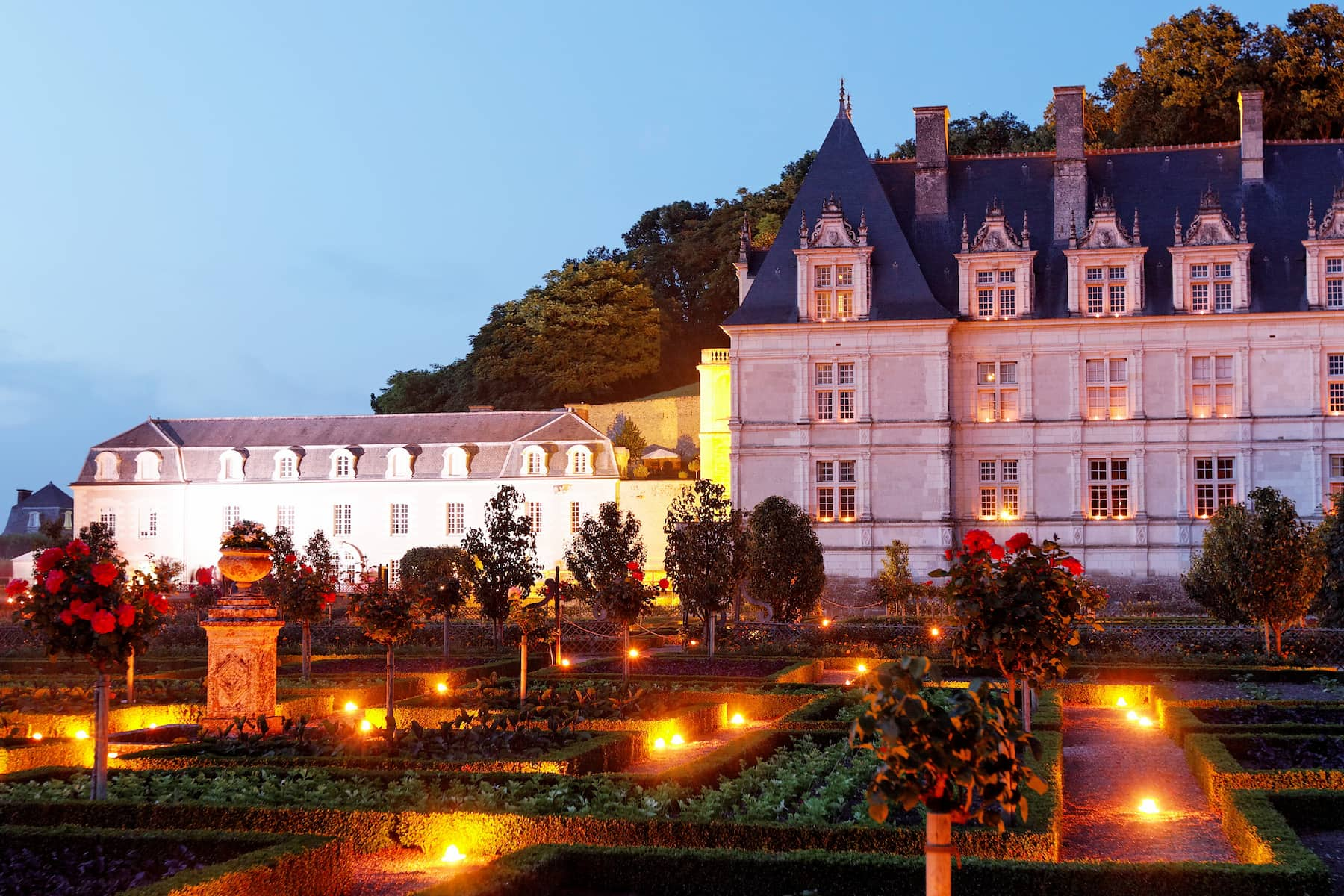 La "Nuit des Mille feux" à Villandry