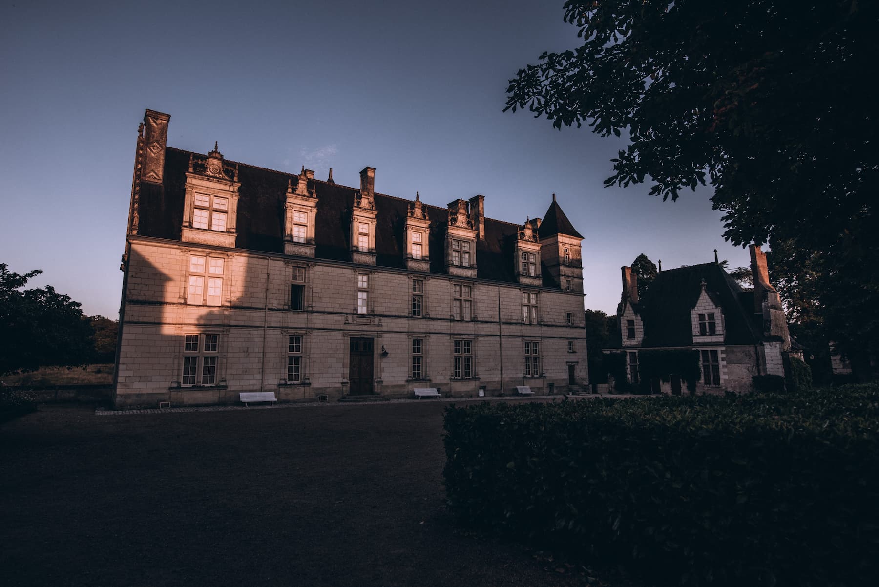 Soirée chandelles au château de Nitray