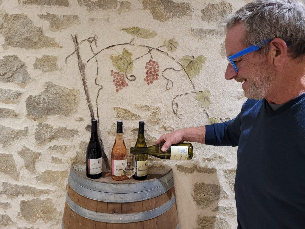 découvrir le vignoble de venesmes