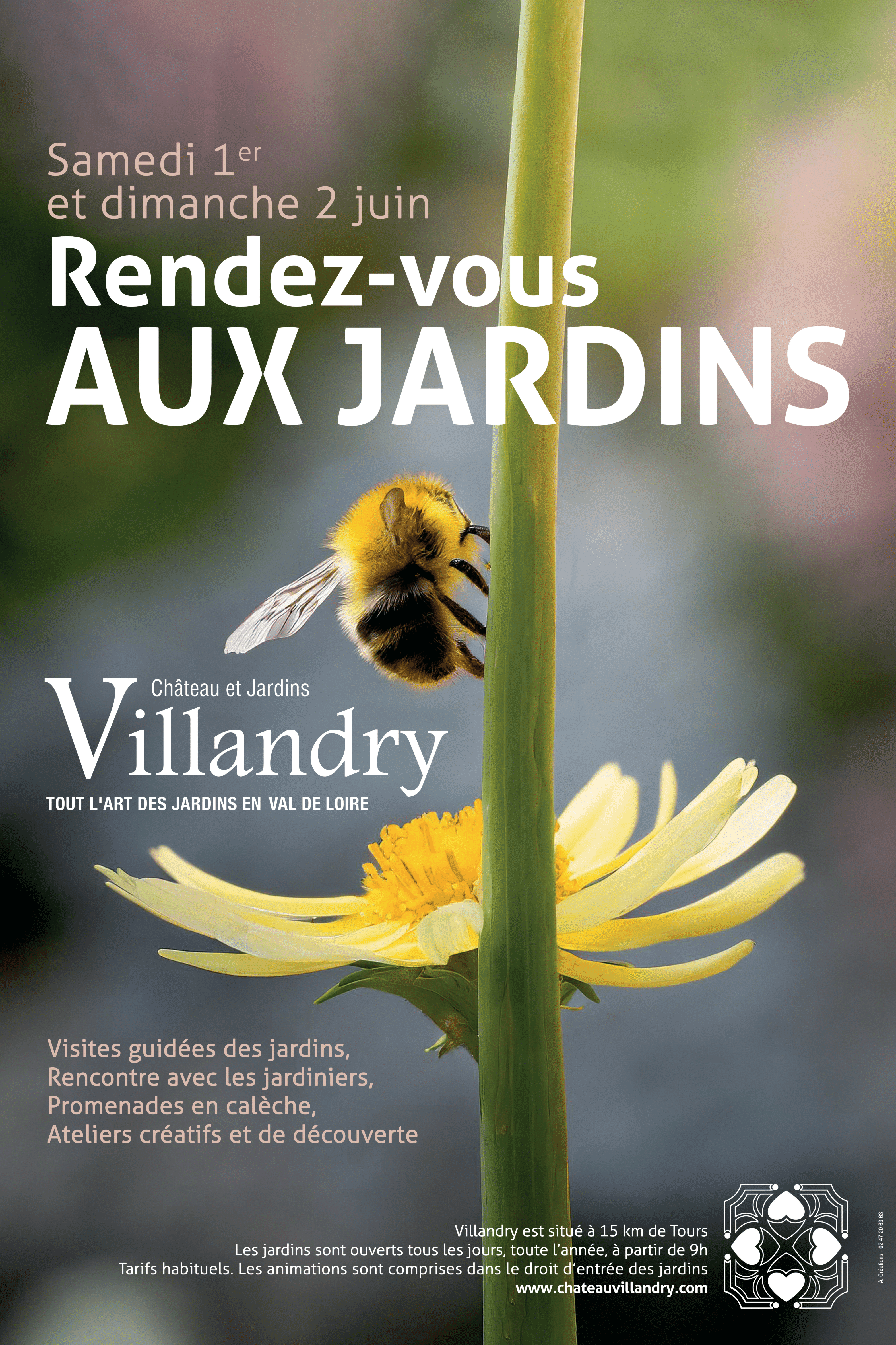 Villandry - Rendez-vous aux jardins 2024 - Affiche-1