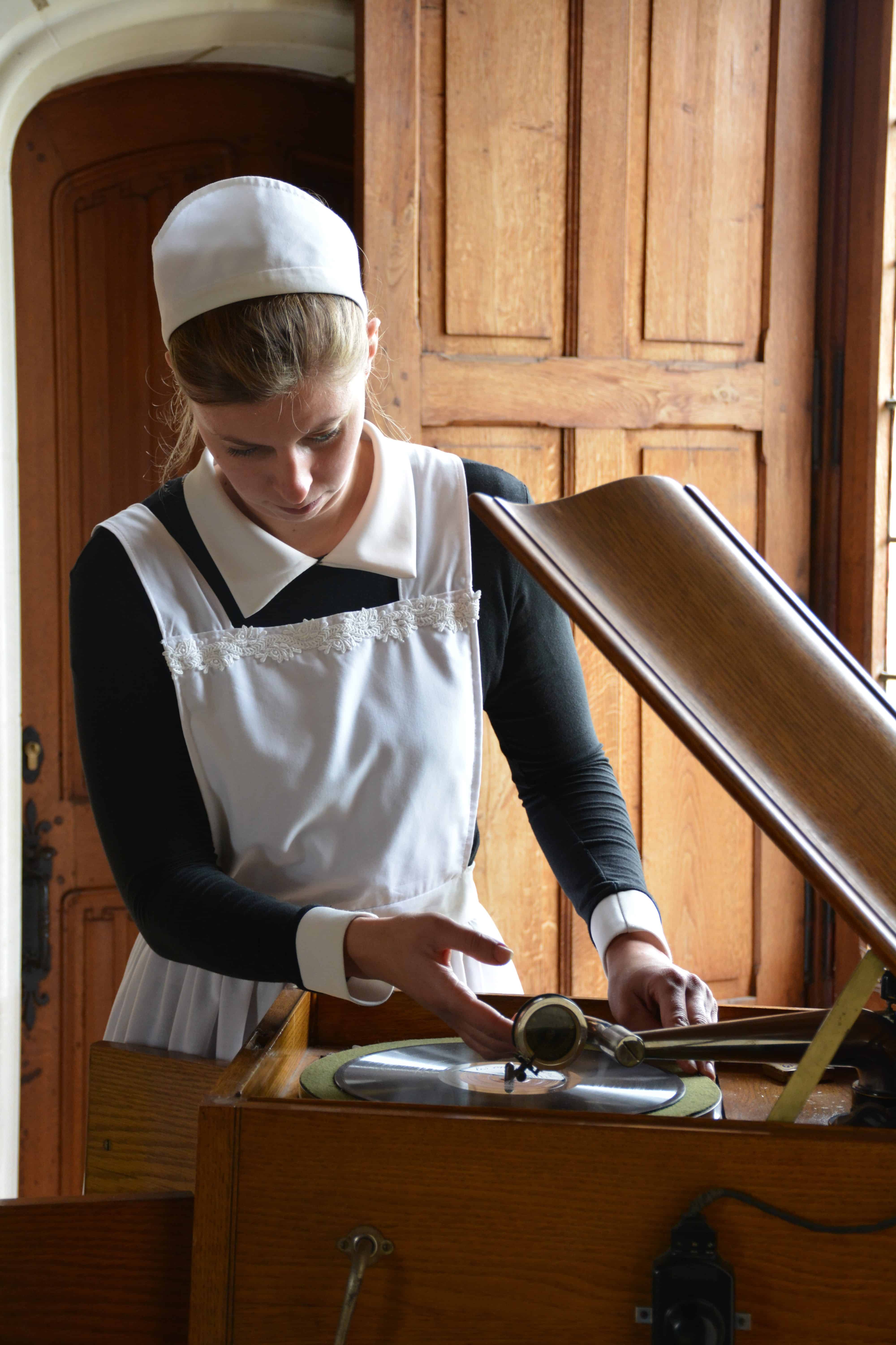 Visite-louise-chateau-montpoupon-gramophone