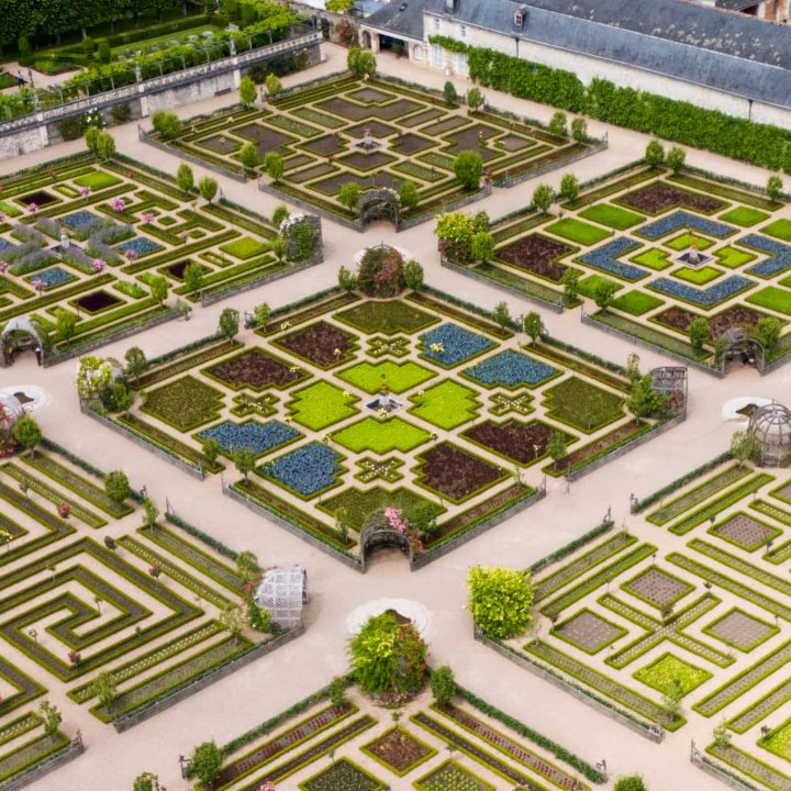 les jardins du chateau de Villandry