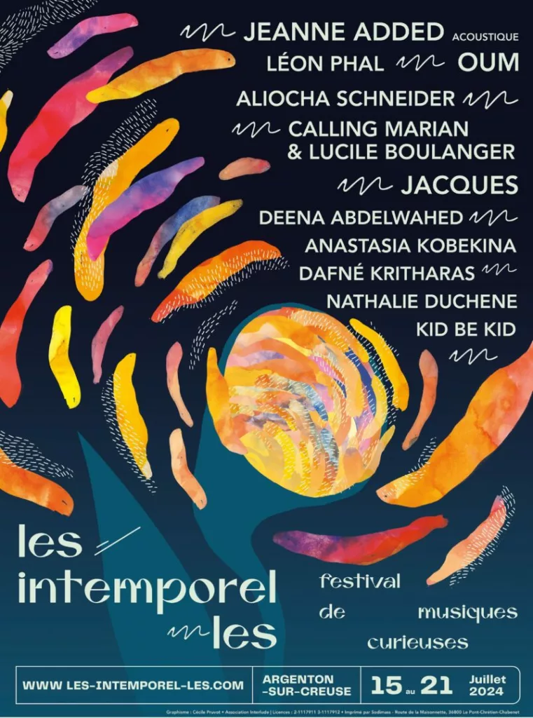 Le festival Les Intemporel-les du 15 au 21 juillet à Argenton-sur-Creuse