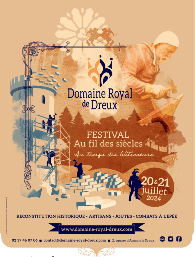 Le festival Au fil des siècles au domaine royal de Dreux