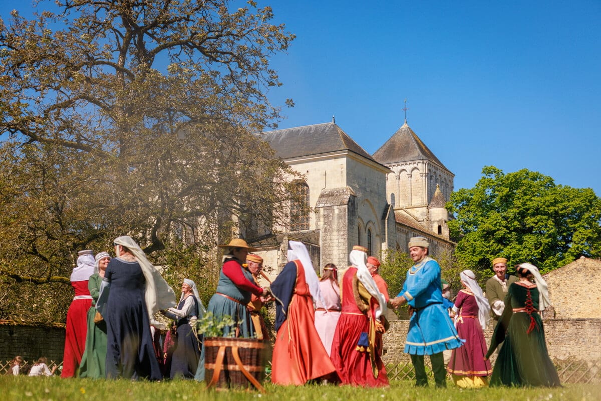 Abbaye de Nouaillé-Maupertuis dans la Vienne