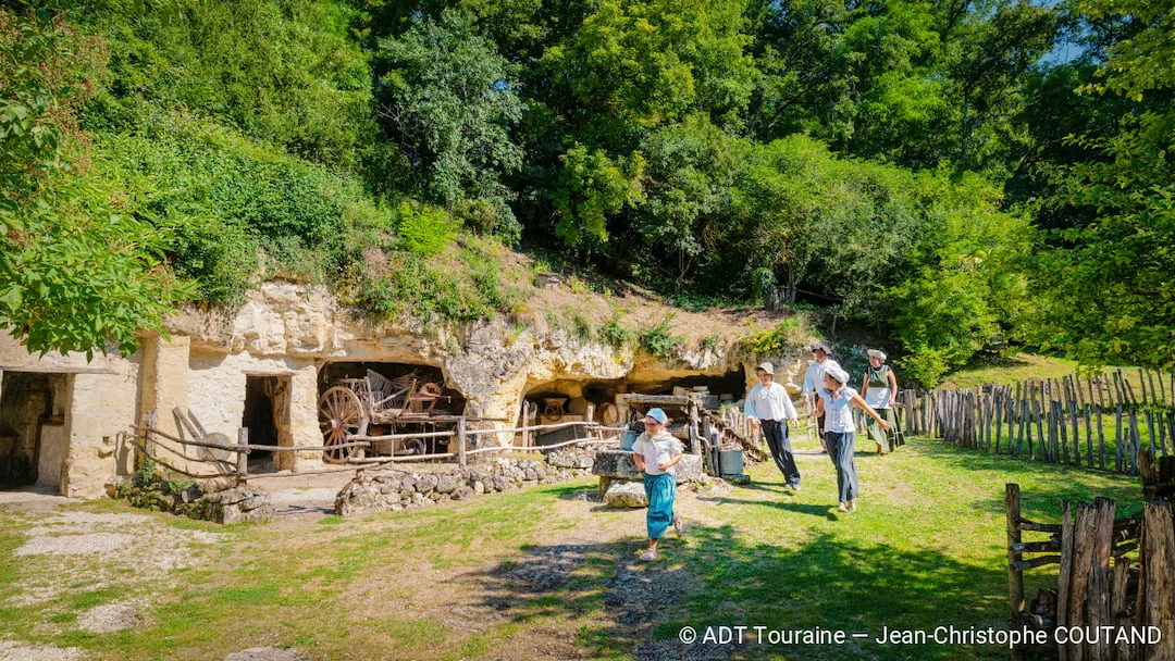 Visite guidée des fermes troglodytiques des Goupillières