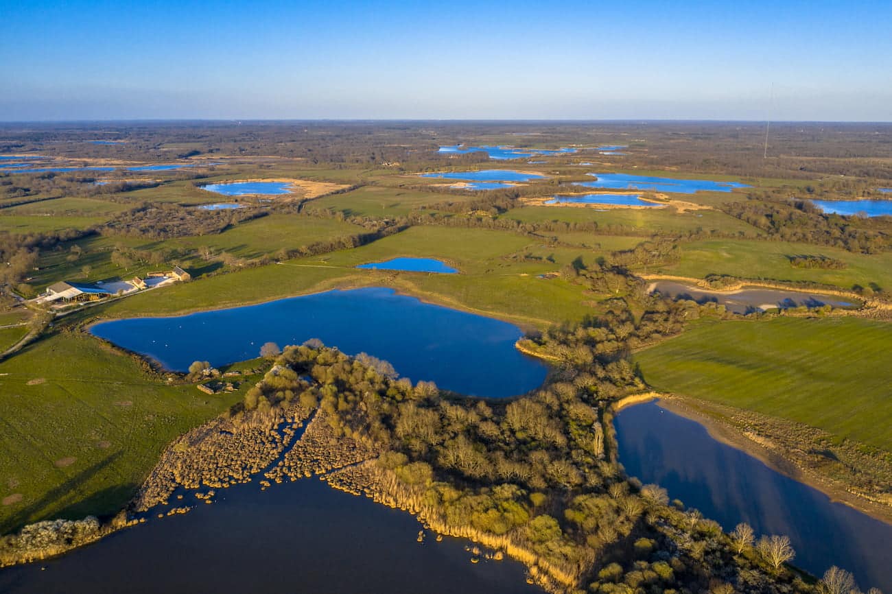 Etangs de la Brenne dans l'Indre