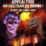 Affiche château de Meung-sur-Loire Halloween dans le Loiret 2024