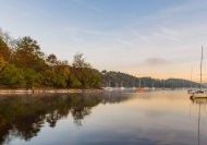 l'automne dans l'Indre vue paisible sur l'eau